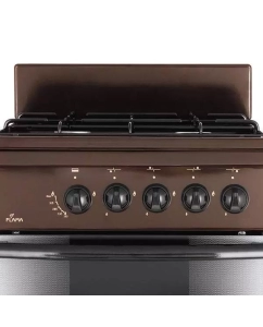 Купить Газовая плита Flama AG 14014 коричневый  в E-mobi