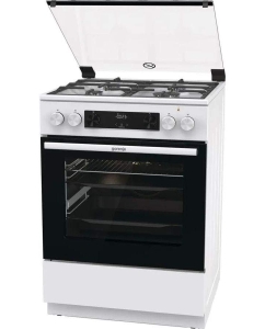 Купить Комбинированная плита Gorenje GKS6C70WF белый  в E-mobi