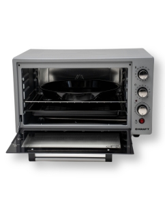 Купить Мини-печь KRAFT KF-MO 3803 KGR серый  в E-mobi