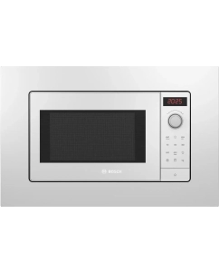 Купить Микроволновая печь Bosch BEL653MW3, встраиваемая, 25л, 800Вт, белый в E-mobi