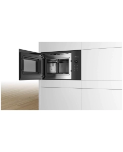 Купить Встраиваемая микроволновая печь Bosch BFL554MB0 черный  в E-mobi