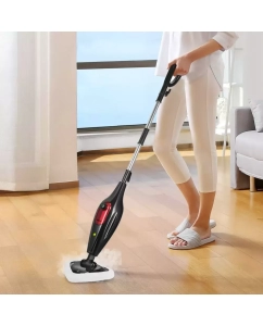 Купить Паровая швабра Kitfort КТ-1069 черный, розовый  в E-mobi