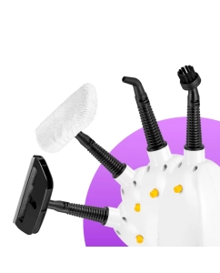 Купить Паровая швабра Kitfort КТ-1054-1 белый, желтый  в E-mobi