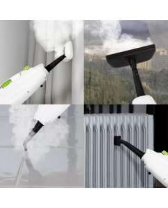 Купить Паровая швабра Kitfort КТ-1060 белый, зеленый  в E-mobi