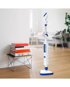 Купить Паровая швабра Kitfort КТ-1048-3 белый, синий  в E-mobi