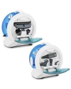 Купить Пароочиститель Kitfort KT-952 белый, голубой  в E-mobi