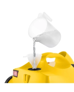 Купить Пароочиститель Kitfort КТ-9219 черный, желтый  в E-mobi