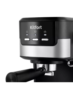 Купить Рожковая кофеварка Kitfort КТ-7211 черный  в E-mobi