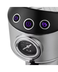 Купить Кофеварка рожкового типа Kitfort КТ-7106 Silver  в E-mobi