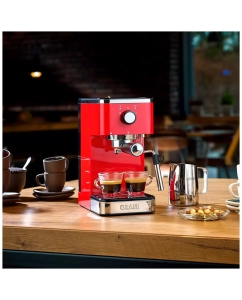 Купить Рожковая кофемашина Graef Salita ES 403 красный  в E-mobi