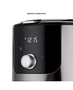 Купить Кофеварка капельного типа Kitfort КТ-782 черный, серебристый  в E-mobi