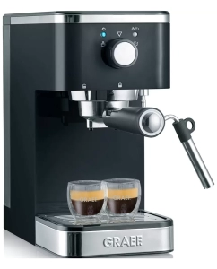 Купить Рожковая кофемашина Graef Salita ES 402 черный  в E-mobi