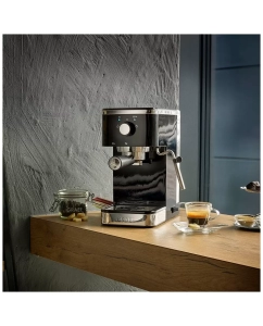 Купить Рожковая кофемашина Graef Salita ES 402 черный  в E-mobi