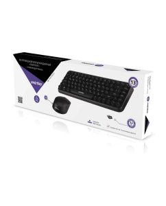 Купить Комплект клавиатура и мышь SmartBuy 626376AG Black (SBC-626376AG-K)  в E-mobi