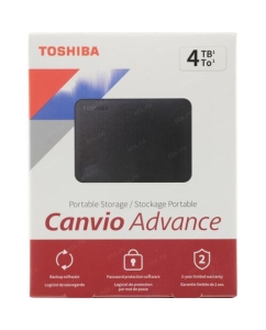 Купить Внешний жесткий диск Toshiba Canvio Advance 4ТБ (HDTCA40EK3CA) в E-mobi