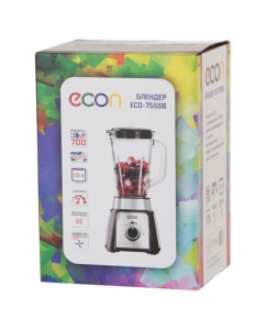 Купить Блендер Econ ECO-755SB Black/Silver  в E-mobi