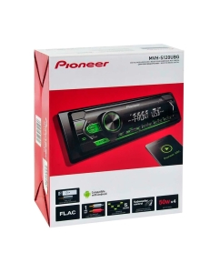 Купить Автомагнитола PIONEER MVH-S120UBG, 4x50вт,USB/MP3/Android, зеленая подсветка  в E-mobi