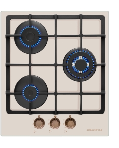 Купить Встраиваемая варочная панель газовая MAUNFELD EGHG.43.33CBG.R/G бежевый в E-mobi