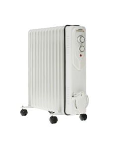 Купить Масляный радиатор CENTEK CT-6208, 2500Вт, 13 секций, 3 режима, белый  в E-mobi