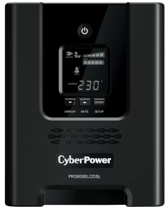 Купить Источник бесперебойного питания Cyberpower Professional PR3000ELCDSL в E-mobi