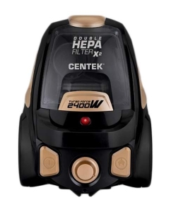 Купить Пылесос Centek CT-2534 золотистый, черный  в E-mobi