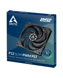 Купить Вентилятор Arctic P12 Slim PWM PST Black  в E-mobi