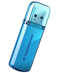 Купить Флешка Silicon Power Helios 101 32ГБ Blue (SP032GBUF2101V1B) в E-mobi