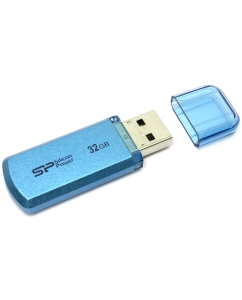 Купить Флешка Silicon Power Helios 101 32ГБ Blue (SP032GBUF2101V1B)  в E-mobi
