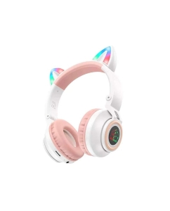 Купить Наушники Borofone BO18 Cat White 6974443384956 в E-mobi