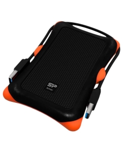 Купить Внешний диск HDD Silicon Power Armor 1TB Orange/Black (SP010TBPHDA30S3K) в E-mobi