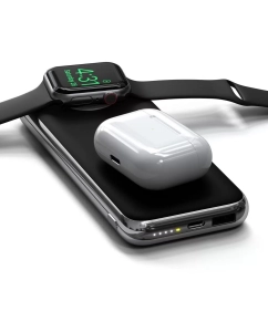 Купить Беспроводное зарядное устройство Satechi Quatro Wireless Power Bank (ST-UC10WPBM)  в E-mobi