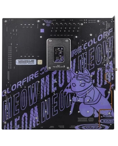 Купить Материнская плата Colorful B760M-MEOW WIFI D5 PURPLE (B760M-MEOW WIFI D5 PURPLE)  в E-mobi