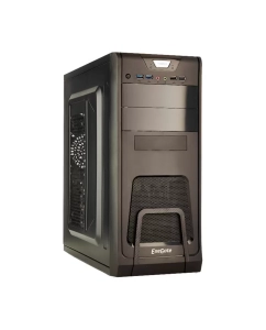 Купить Корпус компьютерный ExeGate CP-603 (EX278394RUS) Black в E-mobi