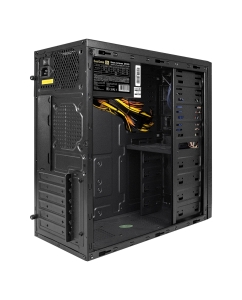 Купить Корпус компьютерный ExeGate XP-330U Black (EX272727RUS) черный  в E-mobi