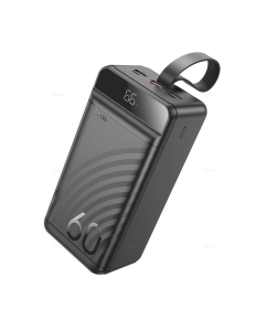 Купить Внешний аккумулятор Hoco J123C 60000 mAh 22,5 W с быстрой зарядкой и фонарём в E-mobi