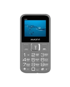 Купить Мобильный телефон Maxvi B200 Серый (4620039114552)  в E-mobi