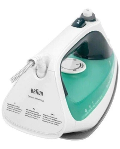 Купить Утюг BRAUN SI7042GR белый, голубой  в E-mobi