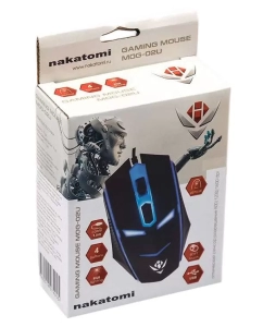 Купить Игровая мышь nakatomi MOG-02U Black  в E-mobi
