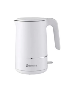 Купить Чайник электрический SAKURA SA-2176W 1.7 л белый в E-mobi