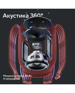 Купить Умная колонка Sber SberBoom Марсианский красный  в E-mobi