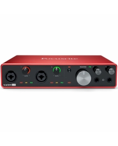 Купить Аудиоинтерфейс FOCUSRITE SCARLETT 8I6 3RD GEN  в E-mobi