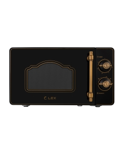 Купить Микроволновая печь соло LEX FSMO M.02 BL золотистый/черный в E-mobi