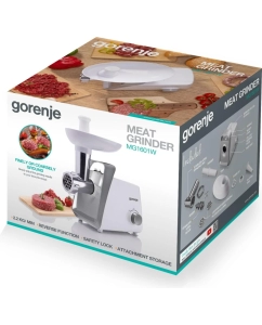 Купить Электромясорубка Gorenje MG1601W 350 Вт белый  в E-mobi