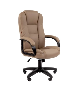 Купить Компьютерное кресло Chairman 600 LT экокожа, бежевый в E-mobi