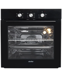 Купить Встраиваемый электрический духовой шкаф Simfer B6EB16023 черный в E-mobi