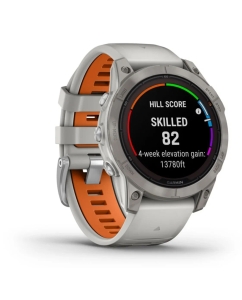 Купить Garmin Fenix 7 Pro Sapphire Solar Titanium/Fog Gray (010-02777-21)  в E-mobi