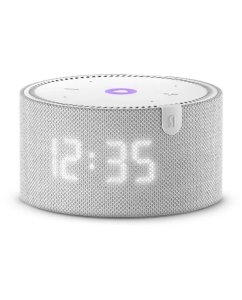 Купить Умная колонка Яндекс Станция Мини Новая - с Алисой, с часами, серая в E-mobi