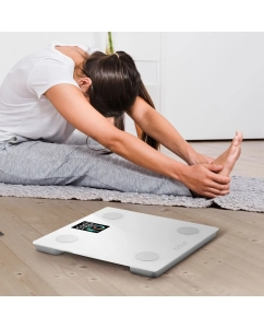 Купить Весы напольные Kitfort КТ-838 белый  в E-mobi
