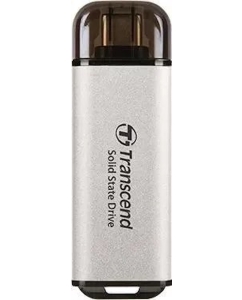 Купить Внешний диск SSD Transcend ESD300 TS512GESD300S, 512ГБ, серебристый в E-mobi