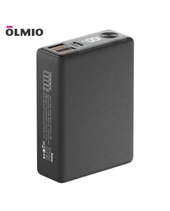Купить Внешний аккумулятор Olmio QX-10 10000 мА/ч для мобильных устройств, серый (44461) в E-mobi